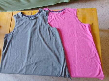 2 Sport Shirts Tops Damen Grösse 46 