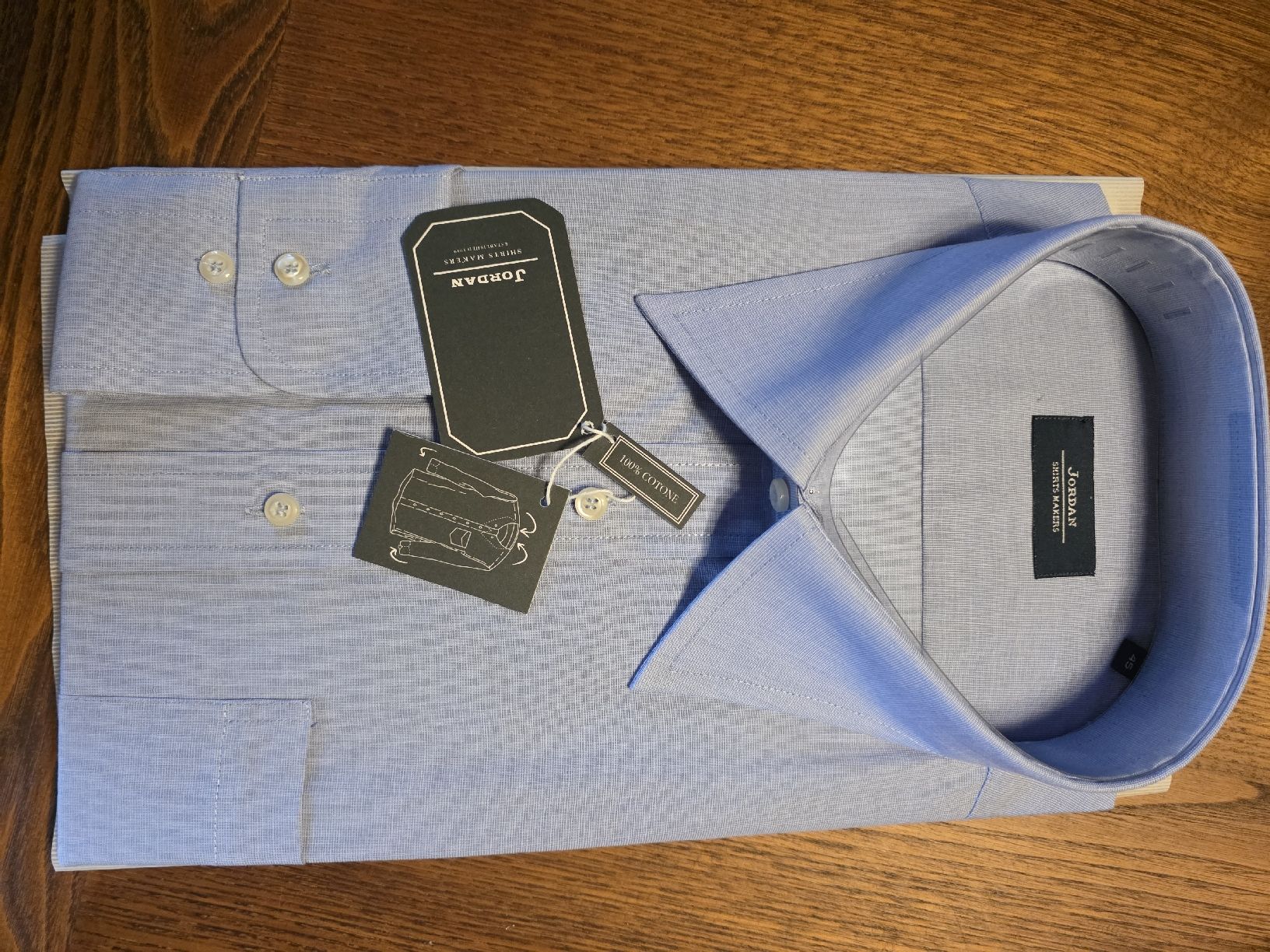 Hemden: Camicia uomo Jordan – Neu und originalverpackt aus calpiogna von dadalter