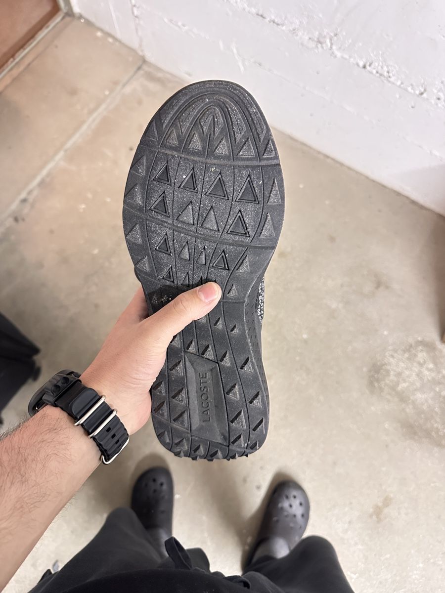 Lacoste Scarpe da uomo: Herren Sneaker Lacoste grau Grösse 46 neu – Nuovo (secondo la descrizione) da Riggisberg venduto da Gs13_pn7srt 5