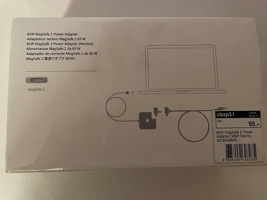 Caricabatterie: MagSafe 2 Power Adapter – Usato da Weiach venduto da Jippiich 1