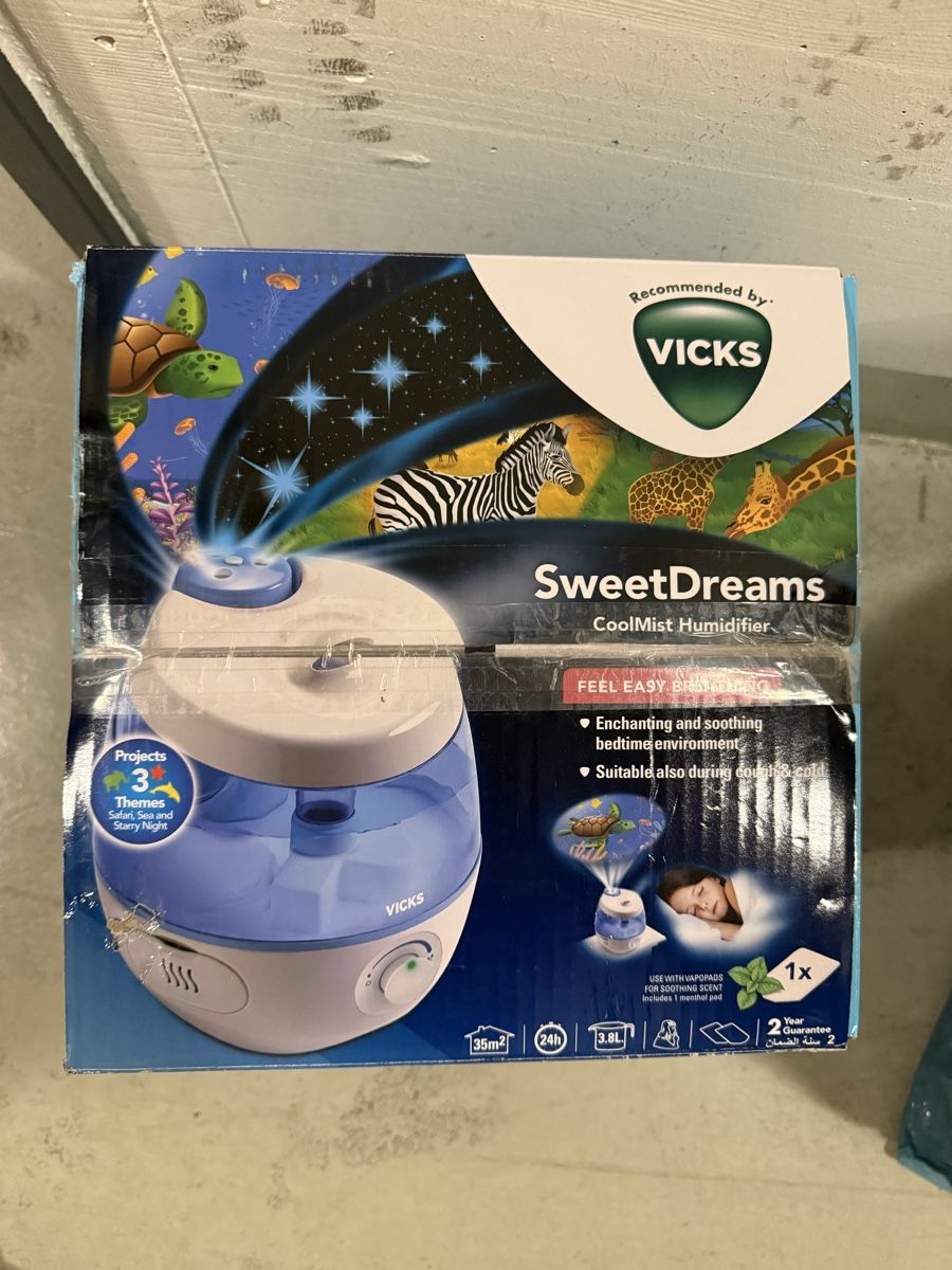 Vicks Humidificateurs: Vicks SweetDreams CoolMist Luftbefeuchter  – Neuf (Voir description) à Langenthal par conenz 1