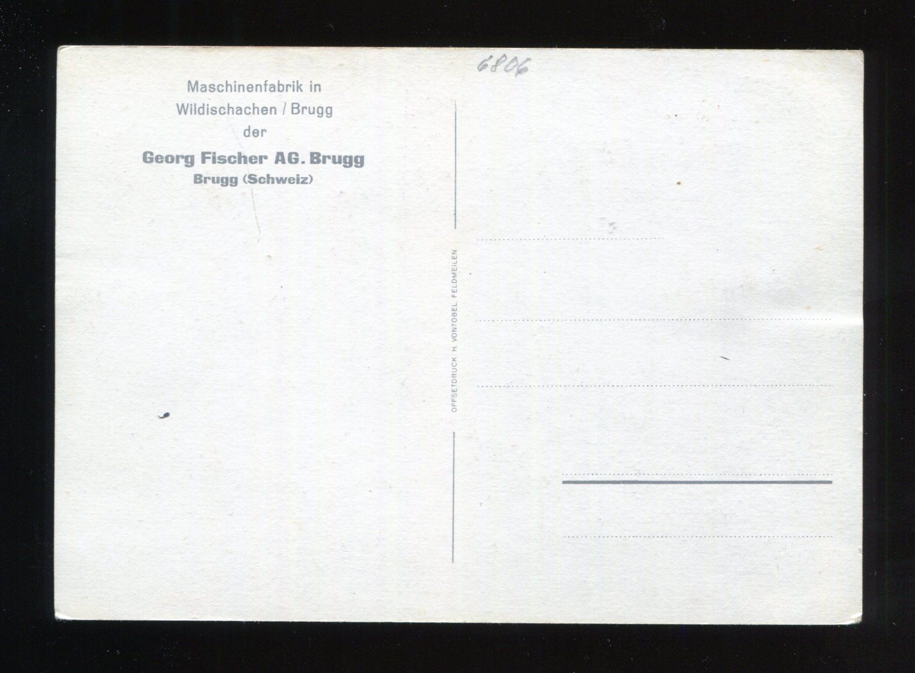 Cartes postales: Brugg, Georg Fischer AG – D'occasion à Aarau par Elmaar41 1