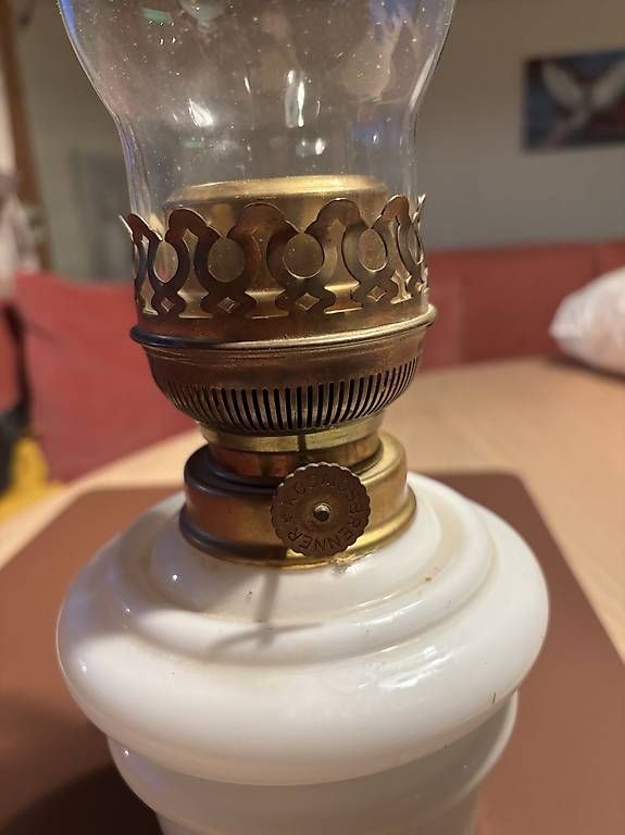 Lampade: Eletrifizierte Öl Lampe – Usato da Grellingen venduto da Grillerino1349 3