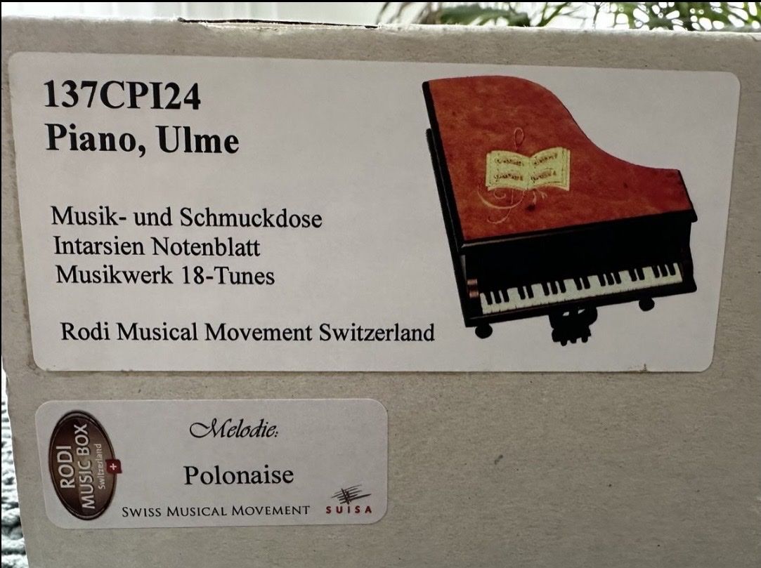 Carillon: Piano Spieluhr – Usato da Egg b. Zürich venduto da Luckybilly 3