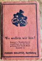 Kaiser's Wanderkarte: Ausflüge Umgebung Stadt Bern (um 1930)