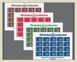 🇱🇮 1980 SÉRIE ** « EMBLÈME LANDAMMAENNER « (LBK 110.00)