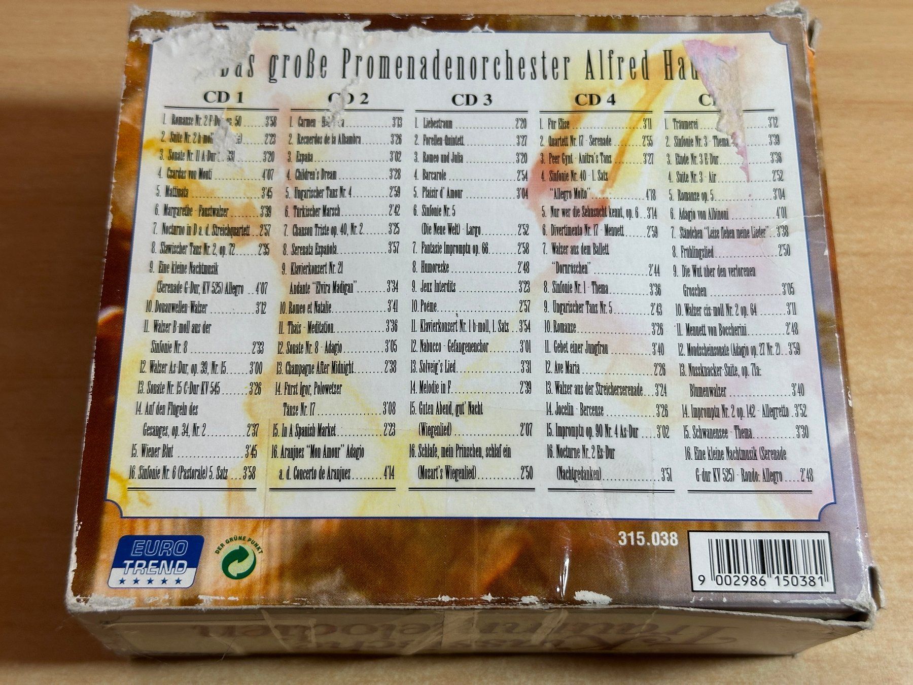 CD: Various - Klassische Traummelodien - 5 CD – Usato da Rikon im Tösstal venduto da Alpenmutz 1