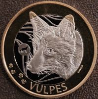 10 Fr. Gedenkmünze 2021 stgl. Fuchs aus Münzsatz