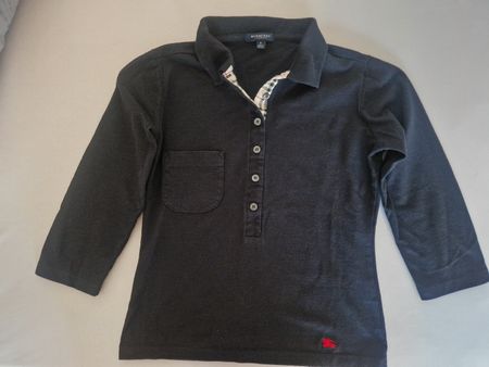 Burberry Poloshirt Damen mit 3/4-Ärmeln