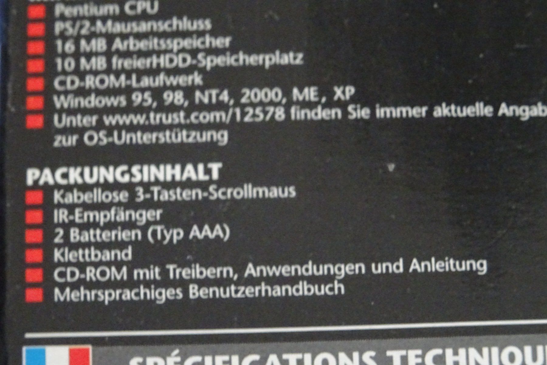 Mouse: Scrollmaus mit Infrarottechnologie – Nuovo e nell'imballaggio originale da Urtenen-Schönbühl venduto da Lari1 3
