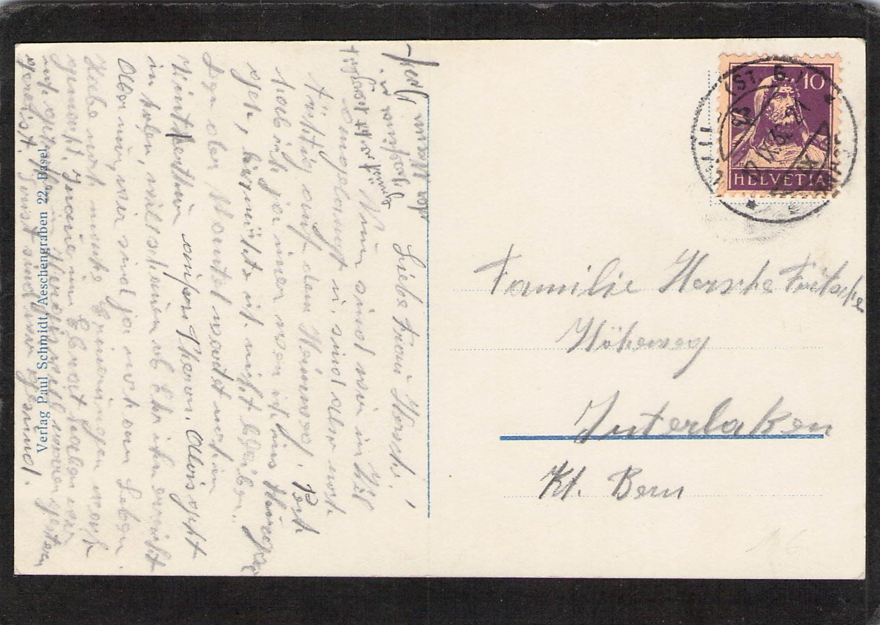 Cartoline postali: Wil SG , gel. 1932 – Usato da Reichenburg venduto da ibiza18 1