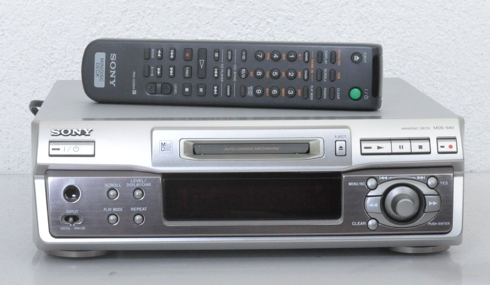 Sony MDSS40 MinidiscRecorder Kaufen auf Ricardo