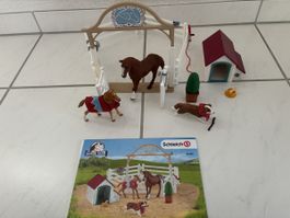 Schleich Horse Club Hannahs Gastpferd mit Hündin Ruby