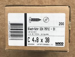 WICO SCHRAUBEN NEU UND ORIGINALVERPACKT