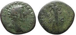 MARCUS AURELIUS bronze sestertius (161-180 AD)
