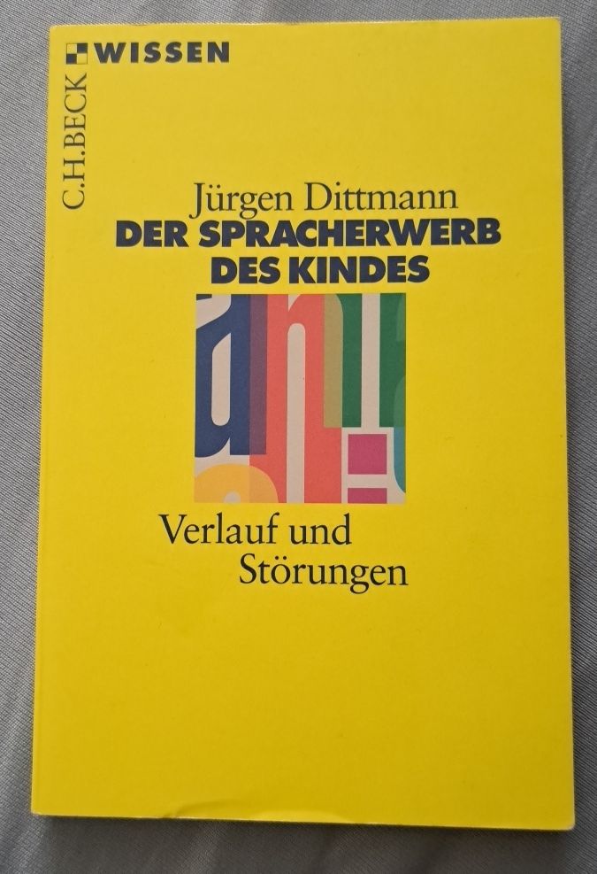 Libri: Jürgen Dittmann "Der Spracherwerb des Kindes – Usato da Bern venduto da mahilini
