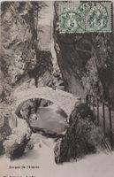 GORGES  DE  L'AREUSE  -  1906