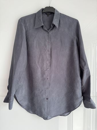 Massimo Dutti Damenbluse in der Gr. 36 in grau