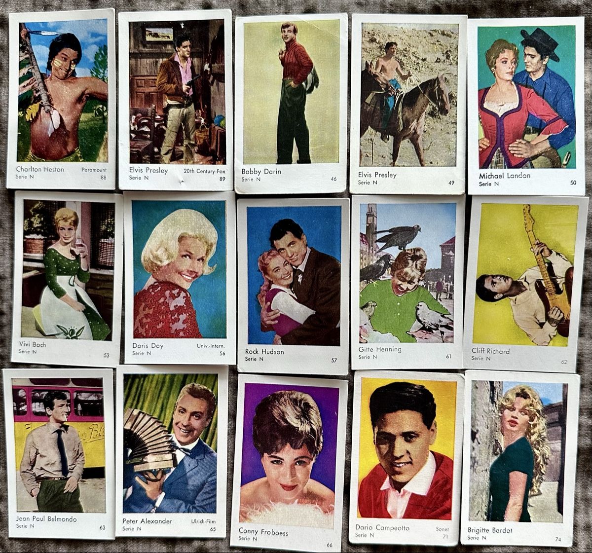 Carte collezionabili: Filmstars  – Usato da Duebendorf venduto da Fczfanrobi