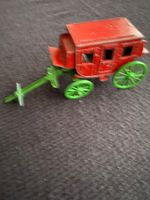 Crescent Toys diligence en métal rouge et verte