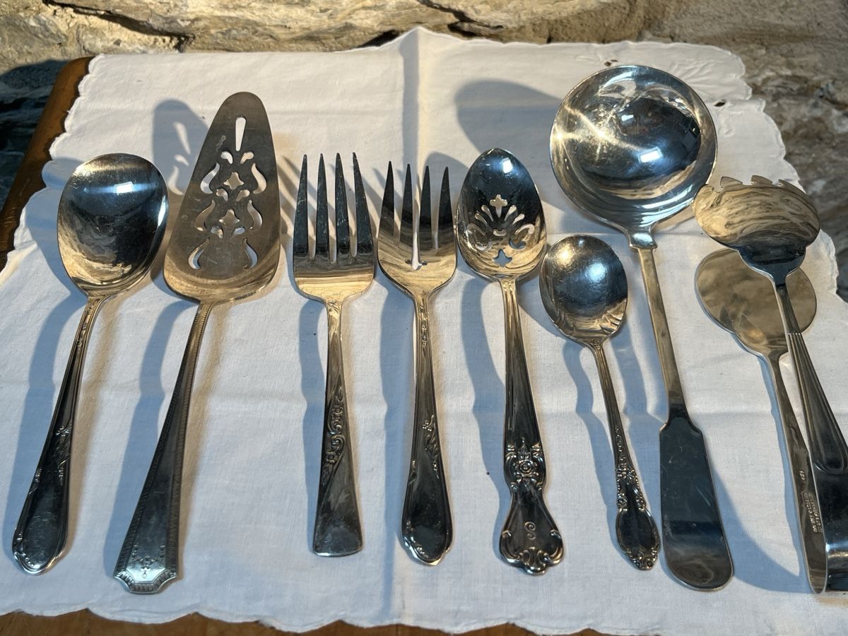 Set di posate: Konvolut Silberbesteck Vorlegebesteck Silverplated – Usato da Brienz BE venduto da hey_z9vg 1