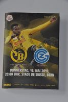 Match-Programm YB - GC Zürich