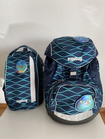 Ergobag Schulrucksack mit Sportrucksack