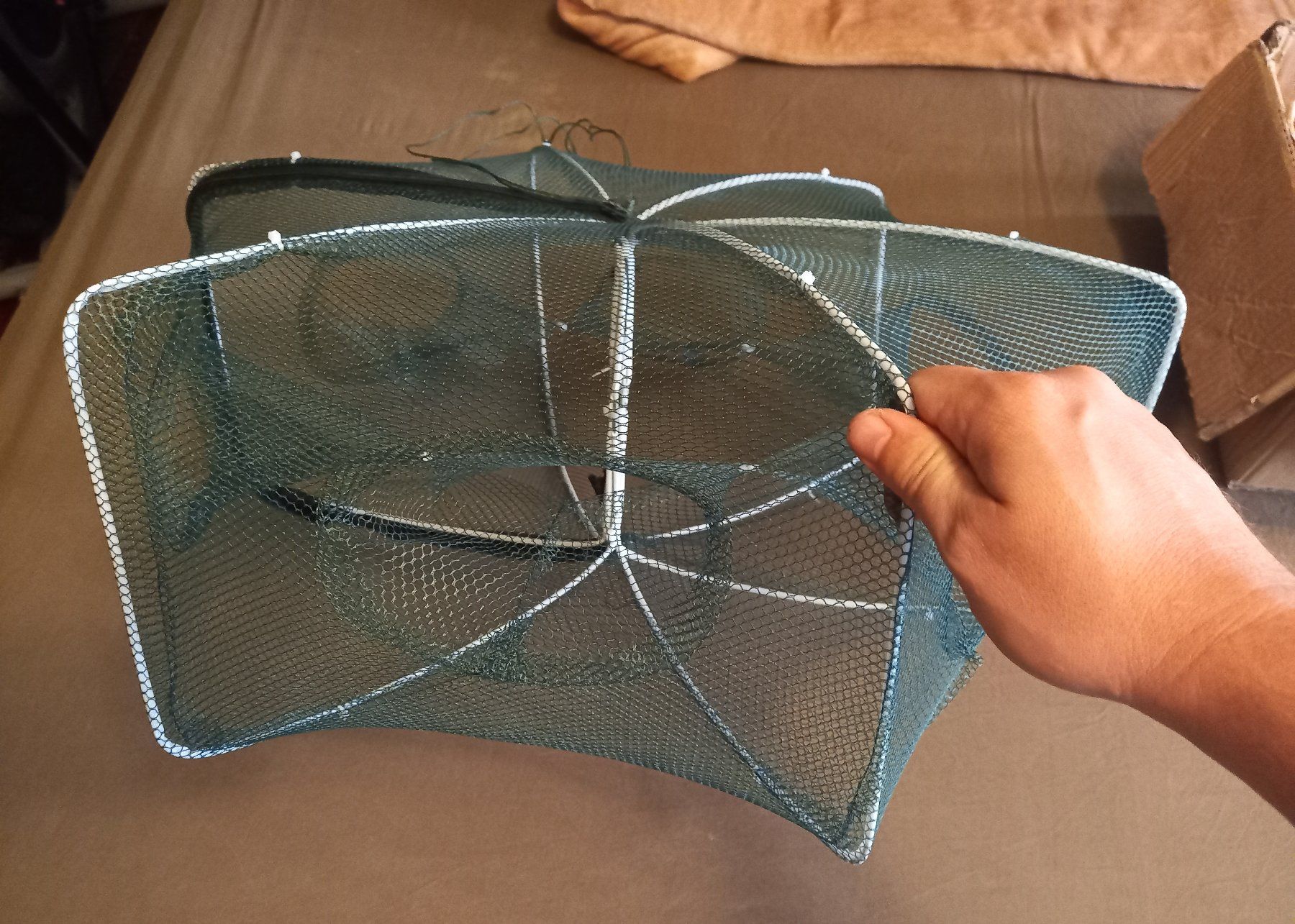 Canne da pesca: 2x Sechseckiges Fischernetz 6 Löchern Filet pêche hexagonal – Nuovo e nell'imballaggio originale da Bremblens venduto da SHOPSPORT