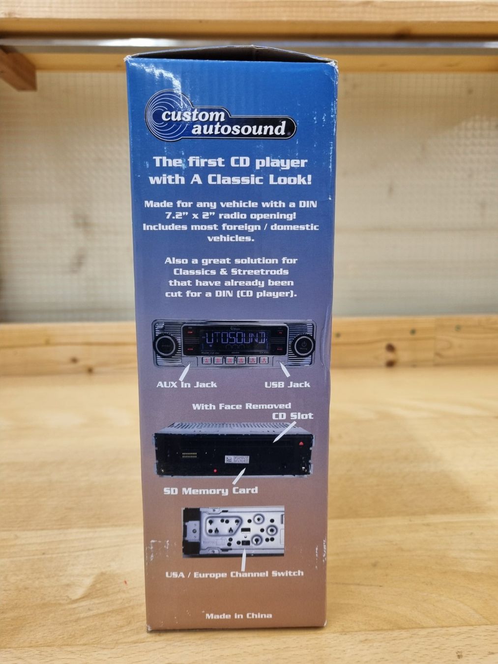Radio: Autoradio im Retro-Design – Nuovo e nell'imballaggio originale da Kriessern venduto da Eddiemouse 1