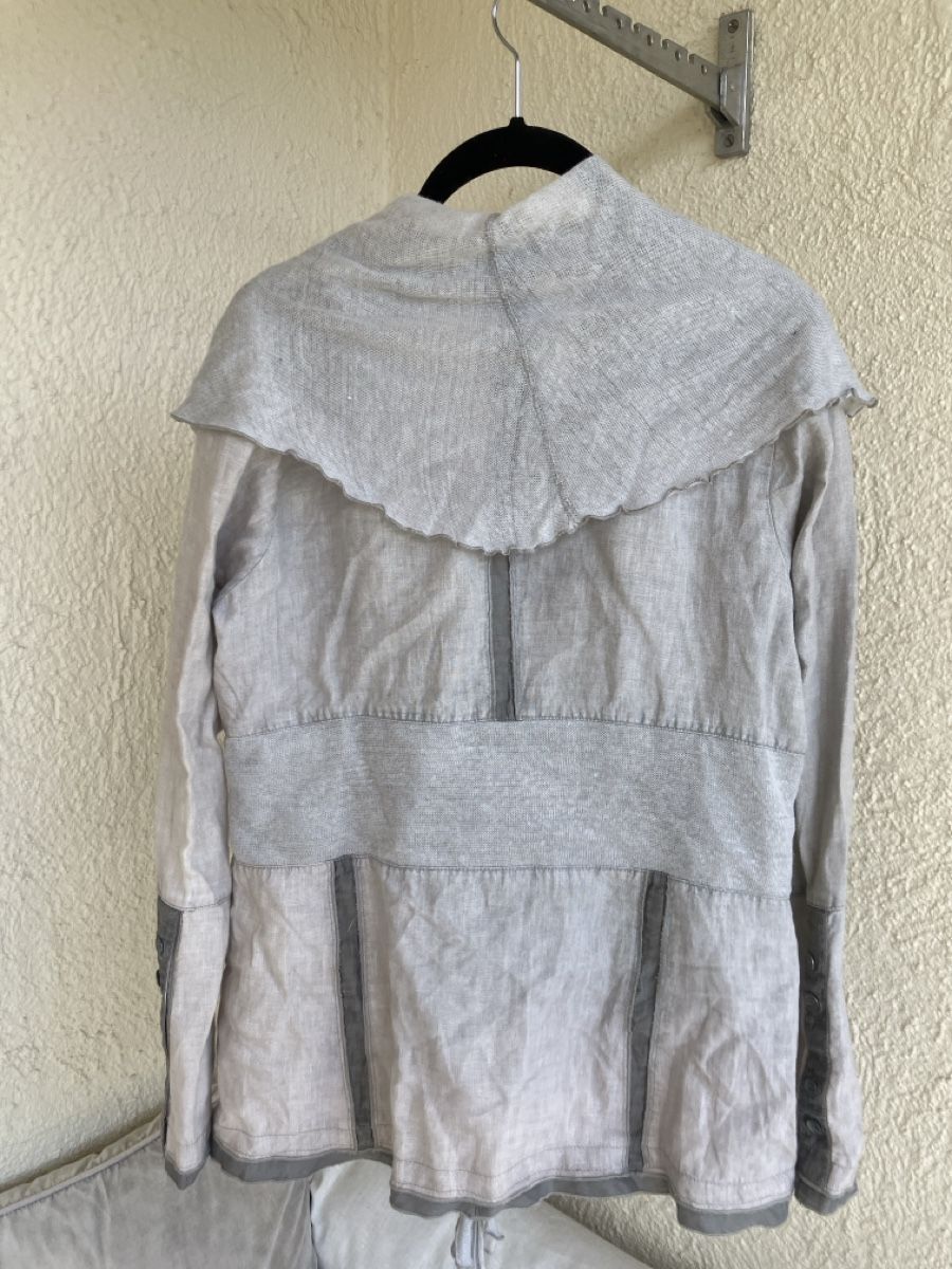 Nile Giacche: graue Nile Jacke, Grösse M, 100% Leinen – Usato da Bern venduto da ann_v2kg 1