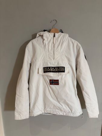 Veste Napapijri blanche taille S bon état