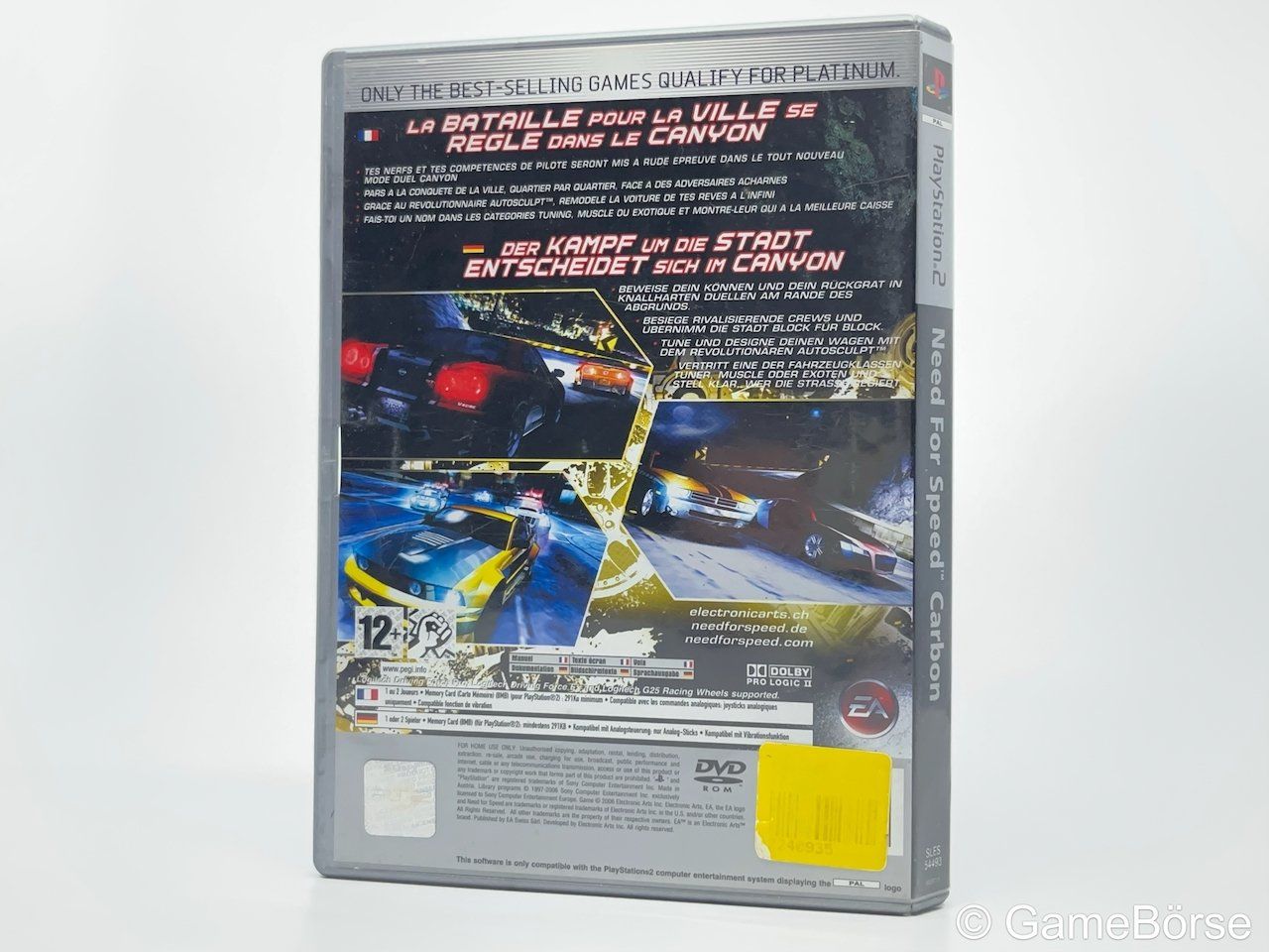 Sony Giochi: PS2 Need for Speed Carbon – Usato da Stettfurt venduto da GameBoerse 1