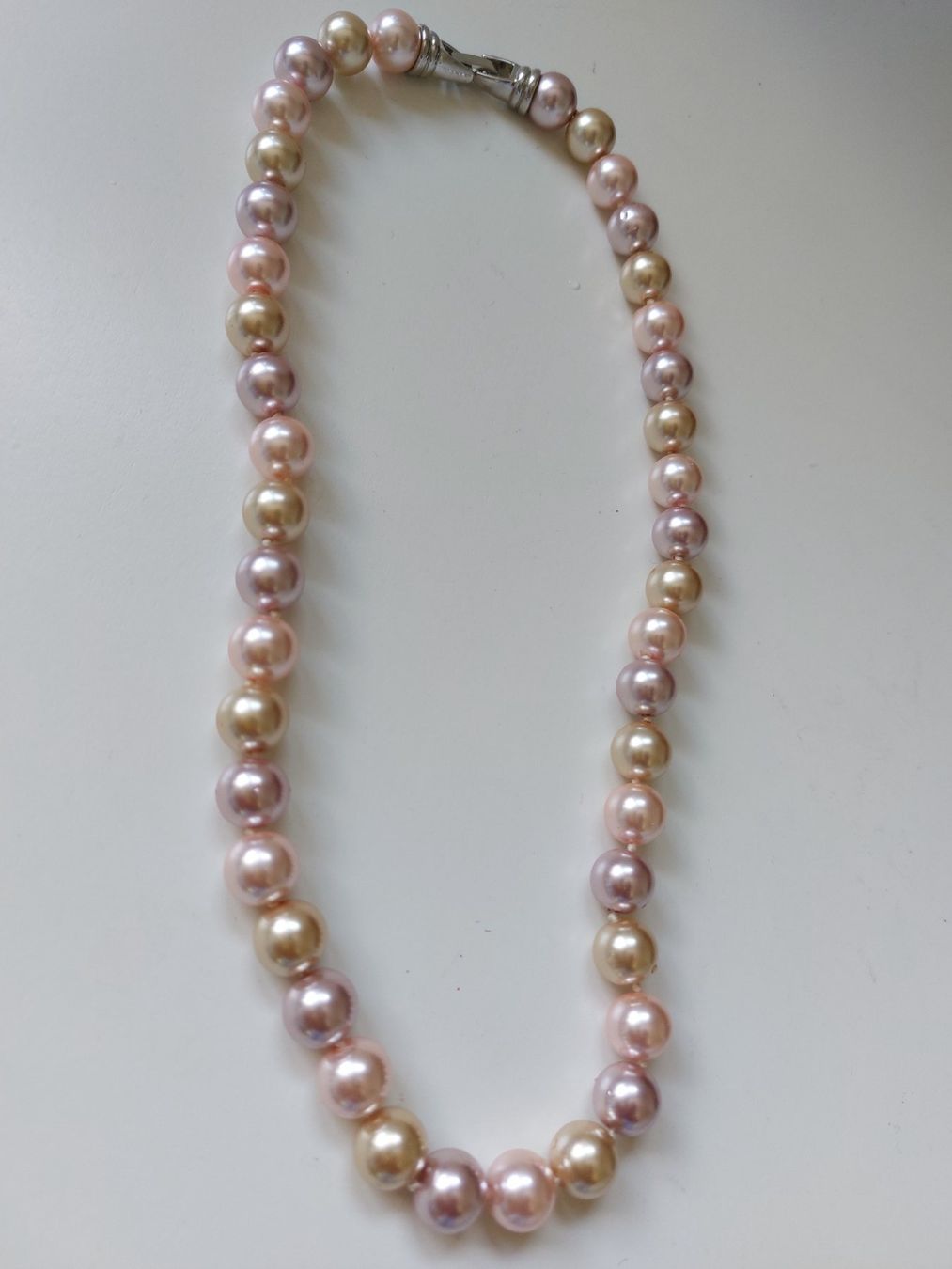 Perle (finte): 1x Halskette aus Muschelkernperlen – Usato da Horgen venduto da zur_jq85 2