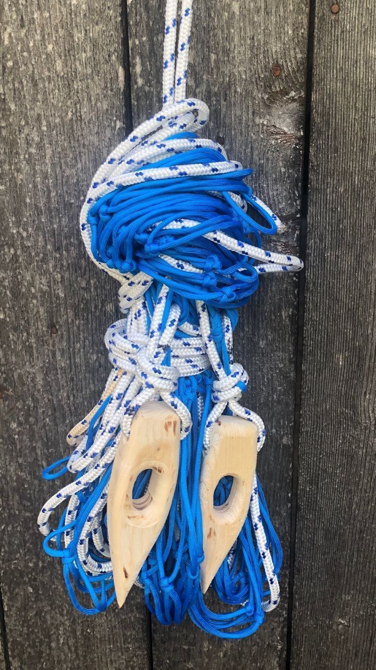 Corde: Seiltuch/ Heunetz 2.20x2.20 – Nuovo e nell'imballaggio originale da Frutigen venduto da Kronleuchter