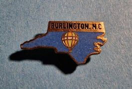 Ballon Pin Burlington N. C.