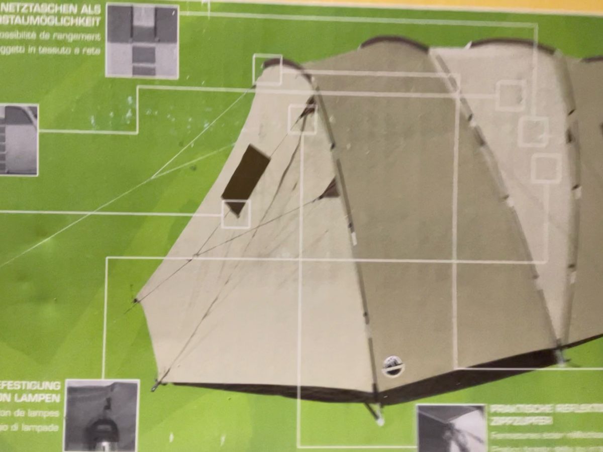 Tende : Zelt 4 Personen – Nuovo e nell'imballaggio originale da Bergdietikon venduto da Papageischtli 4