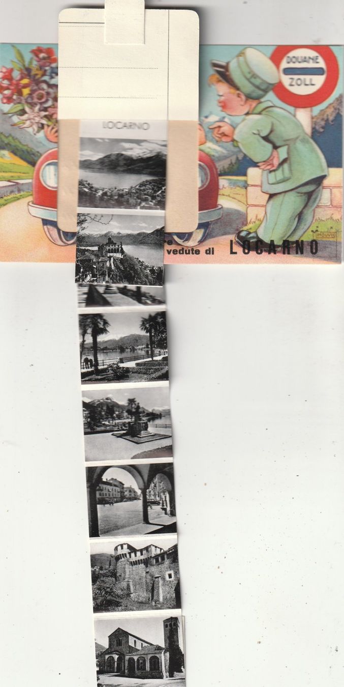 Cartoline postali: Locarno mit Leporello – Usato da Rorschacherberg venduto da fratovi2 1