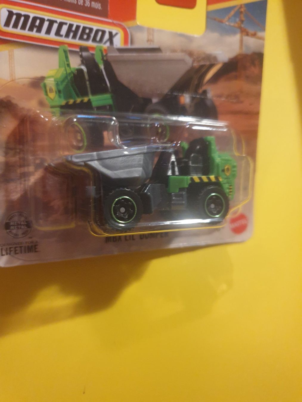 Matchbox Modellini d'auto: Matchbox MBX LIL' DUMPER – Nuovo e nell'imballaggio originale da Oftringen venduto da Rotor 3
