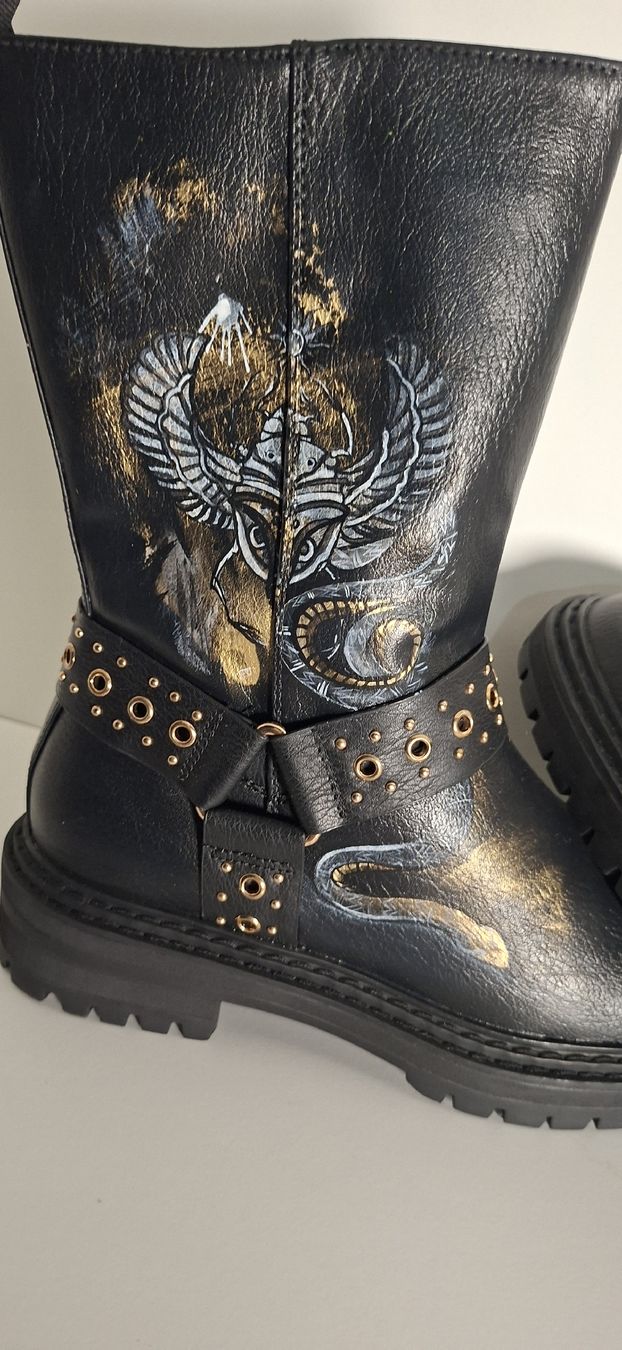 Chaussures femmes: Bottes rock – Neuf avec emballage d'origine à Camignolo par Hakunamat5 1