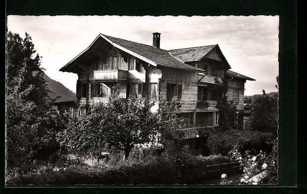 Ansichtskarten: AK Scharnachtal, Pension Hari, 1947 – Gebraucht aus Berlin von bartko-reher