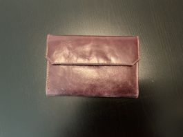 Porte monnaie femme cuir marron
