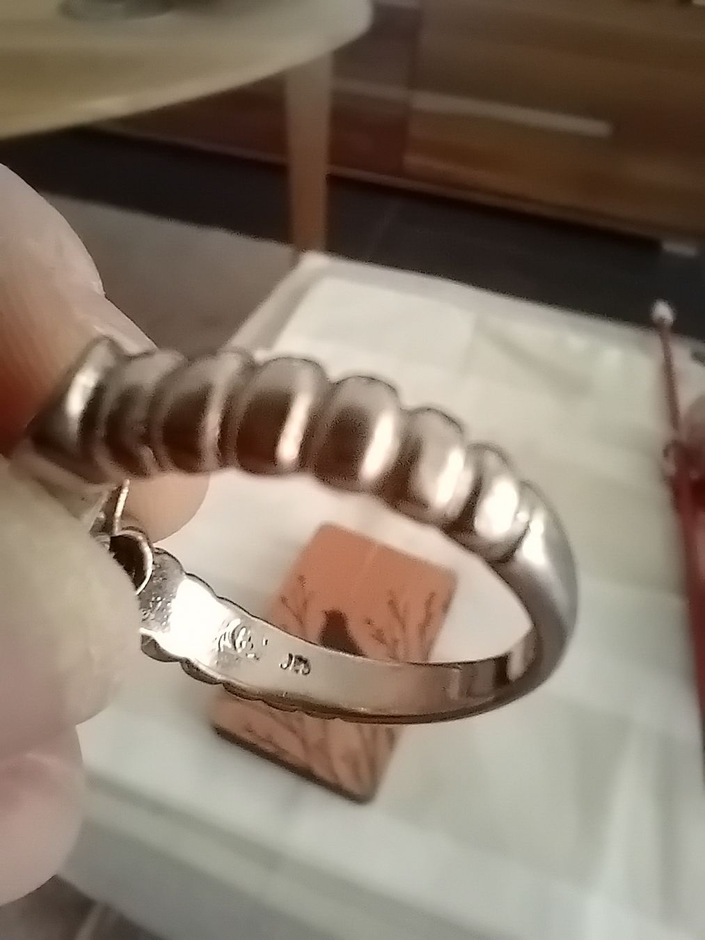 Bagues: alter 925er Silber Ring mit Steinen – D'occasion à Burgdorf par carodesign1 2