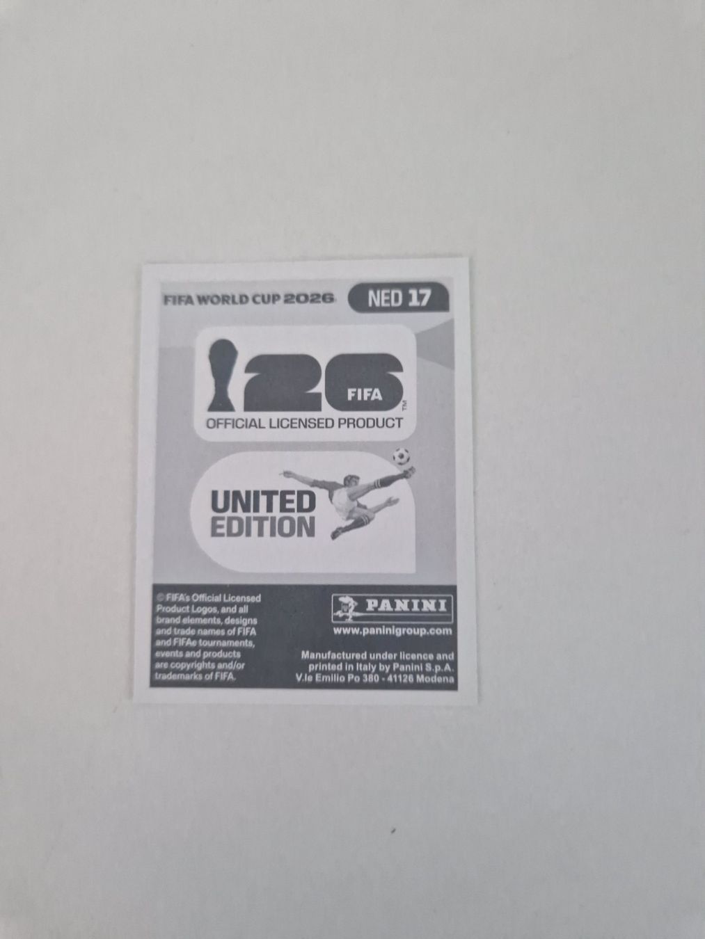 Panini Carte collezionabili: Panini Sticker NED17 – Nuovo (secondo la descrizione) da Stüsslingen venduto da white_angel86 1