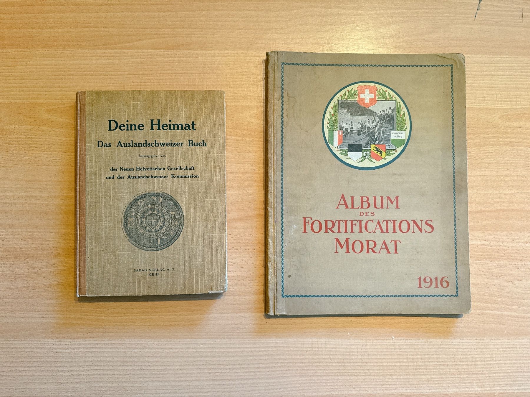 Libri: Schweizer Bücher-Konvolut: "Heimat" & "Fortifications" – Usato da Muttenz venduto da denise06