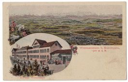 Weissenstein bei Solothurn, Kurhaus, gelaufen 1909