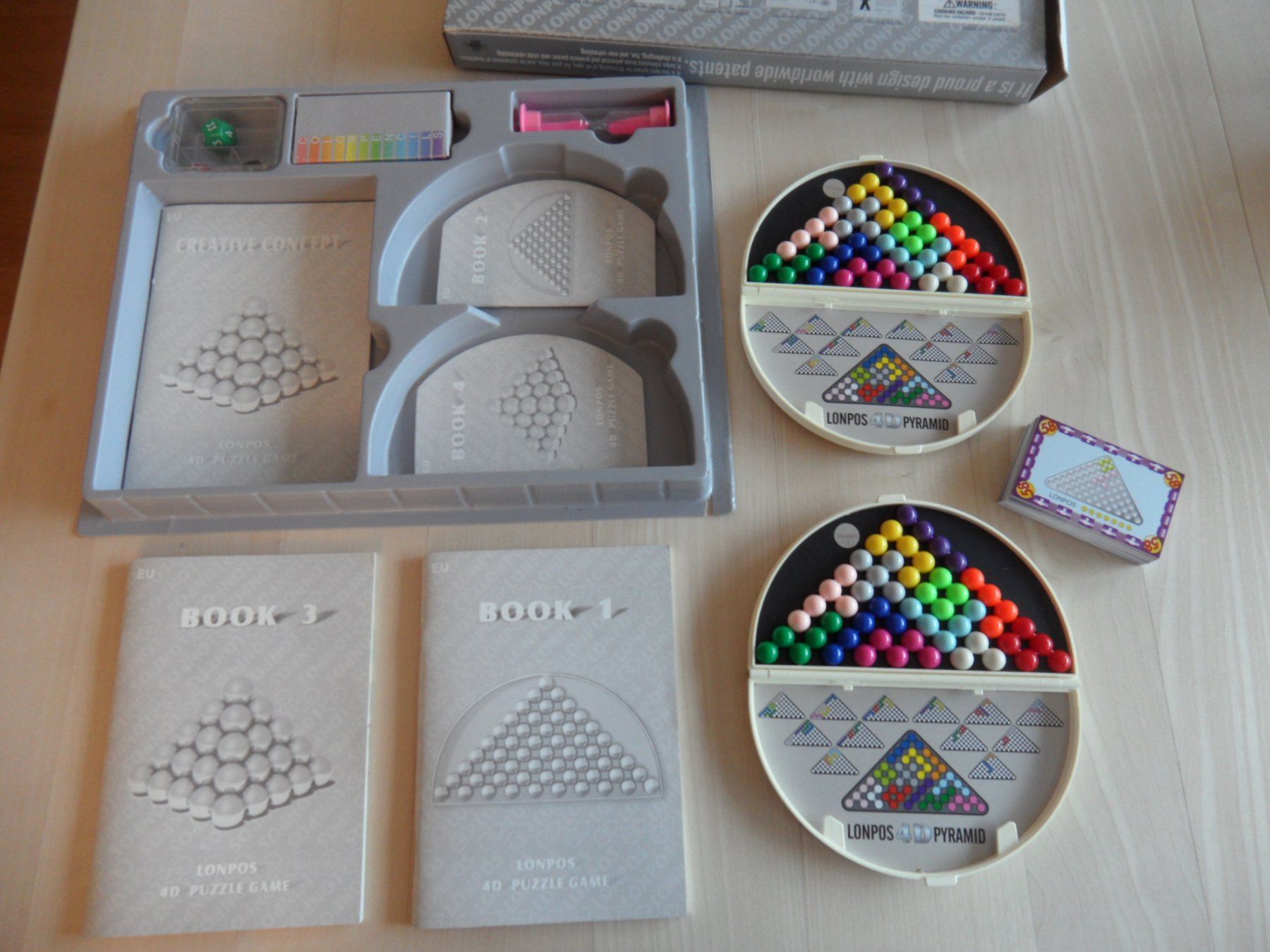 Lonpos Giochi: Lonpos 4D das Original + Karten - Schön – Usato da Bern venduto da Ono99 6