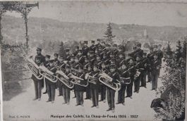 LA CHAUX-DE-FONDS  -  Musique des Cadets - 1906-1907