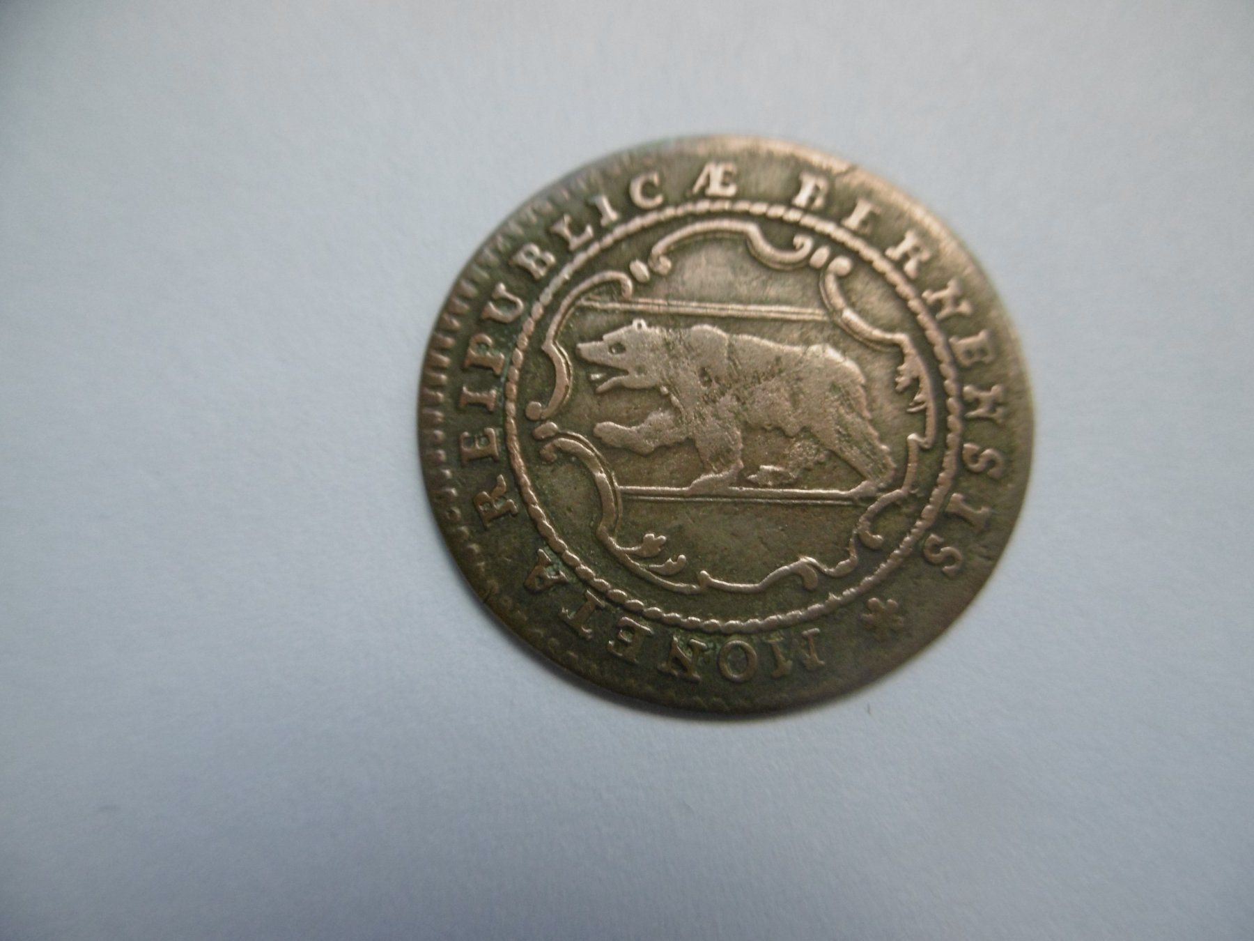 Tutti le monete: 1  Kreuzer  1796  Kanton  Bern – Usato da Wettingen venduto da wetting078