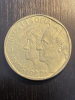 Espagne, 500 Pesetas 1989 Bronze-Aluminium