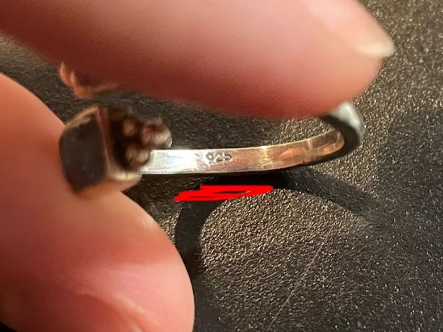 Anelli: Ring Echtsilber 925 verstellbar blau – Usato da Zürich venduto da lil_x7ky 2